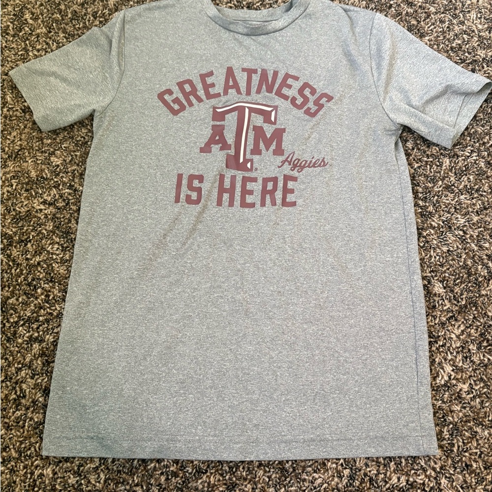 Gray Texas A&M Aggies T-Shirt